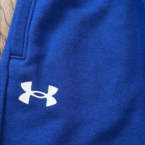 NWT Under Armour Kids' Sweatpants - Black, Olive, and Royal Blue - Picture 11 of 11